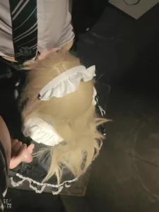 带着女仆装反差母狗和单男在酒吧卫生间双排吃鸡