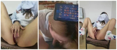 乖巧的白虎妹！